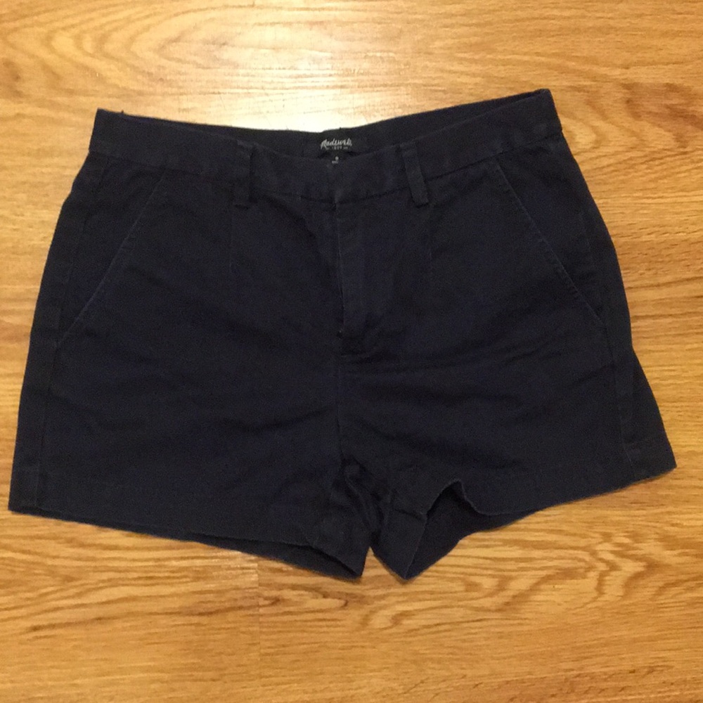 Madewell Navy Shorts